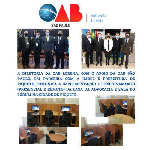 Inauguração OAB Lorena